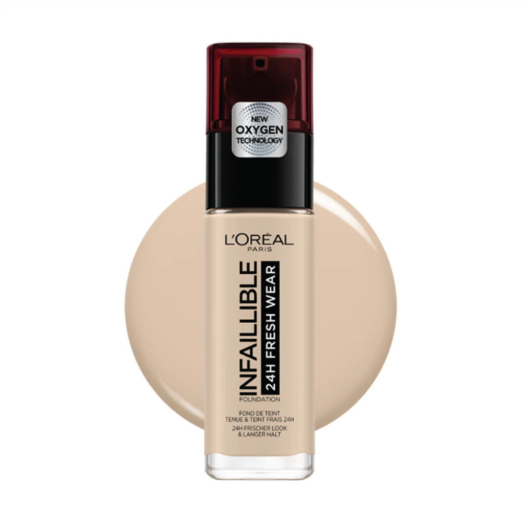 Fluid Makeup Basis Infaillible 24H L'Oreal Make Up (30 ml) (30 m) (30 ml)