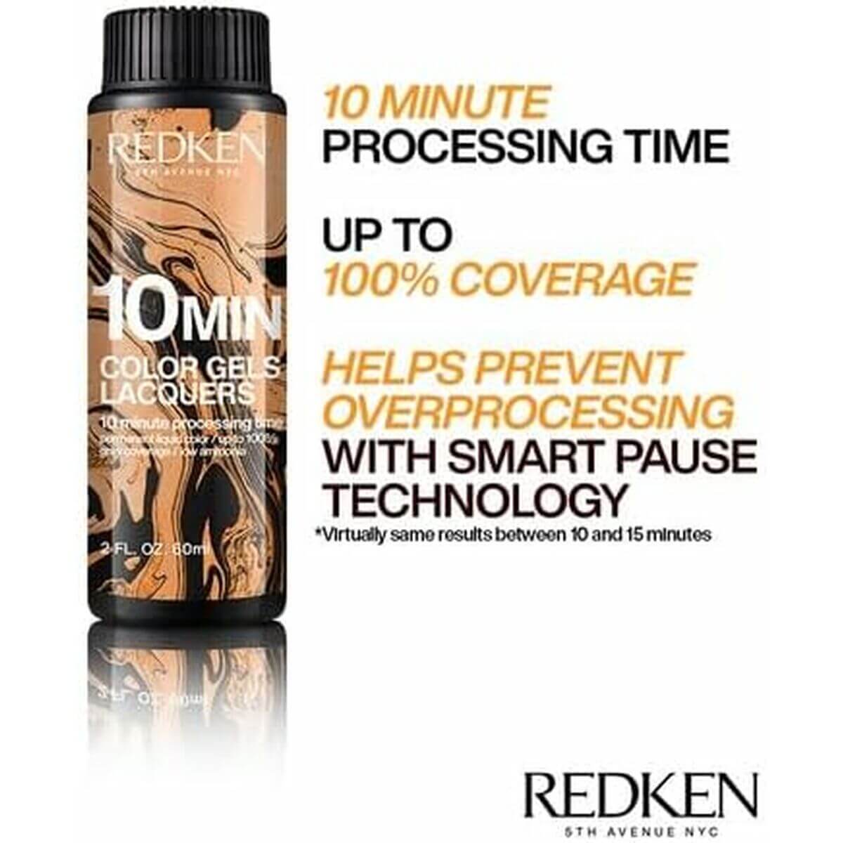 Permanent Dye Redken Color Gels Lacquers Nº 6ABN-6.19