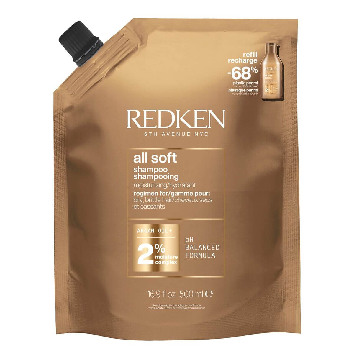 Shampoo Redken ALL SOFT 500 ml